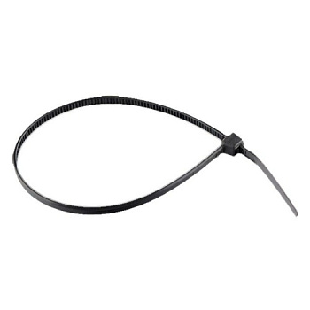 Хомут/стяжка 2,5мм*200мм  черный Хомут/стяжка 2,5мм*200мм  черный